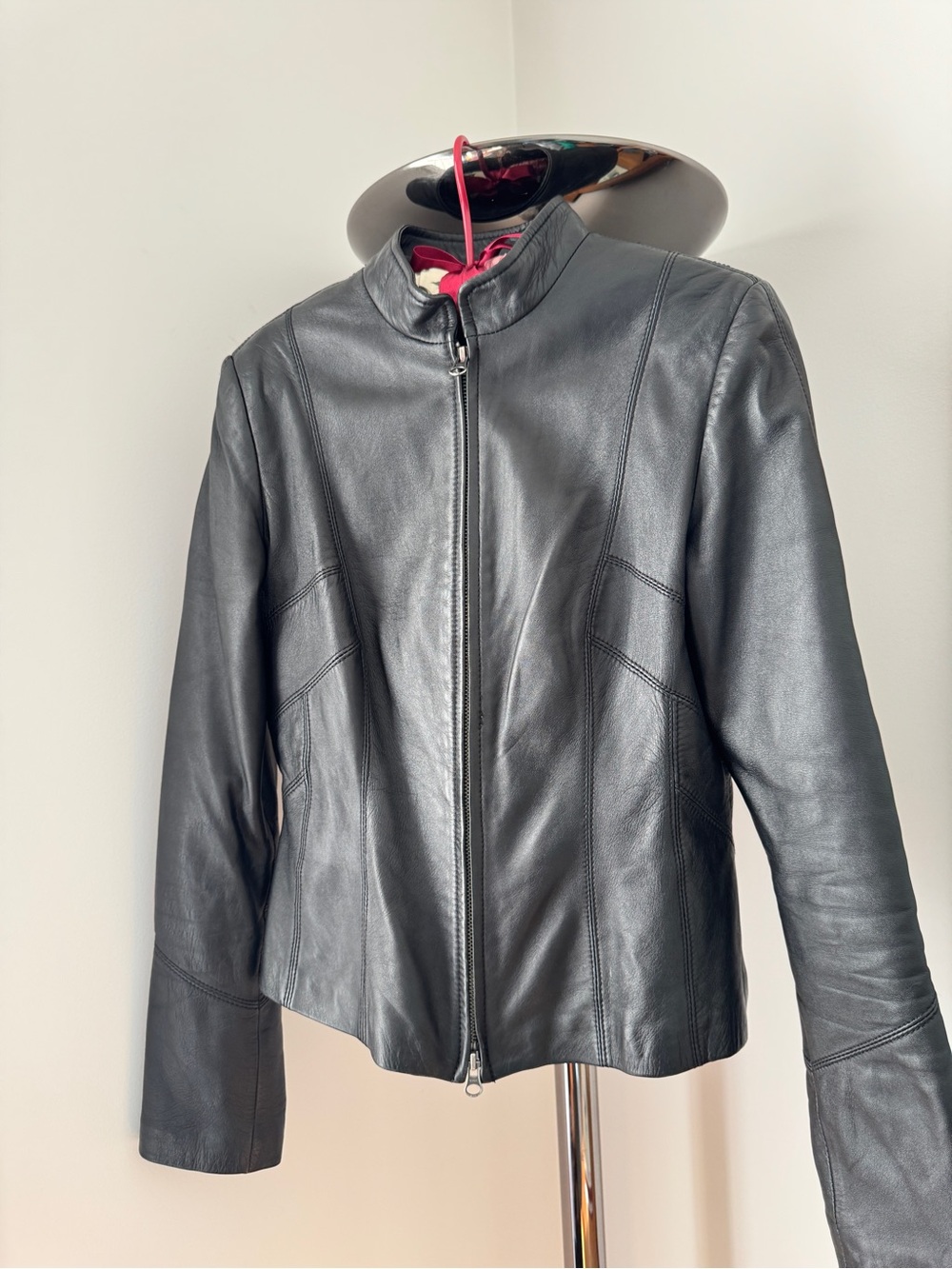 Danier Slim-Fit Leather Jacket